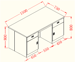 Glossaire technique et terminologie clé de la table de travail en acier inoxydable YR06013-2