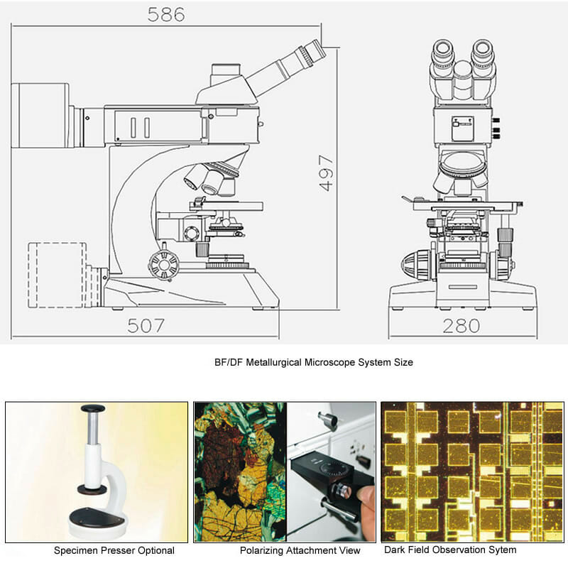 Évaluation Technique des Microscopes Métallurgiques de Kalstein et Leica