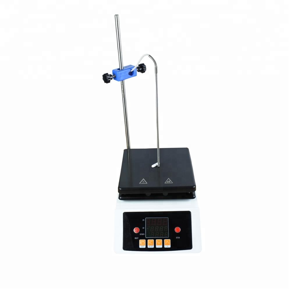 Agitateur Magnétique Numérique à Température Constante Avec Plaque Chauffante (Hot Plate) YR02942 – 4